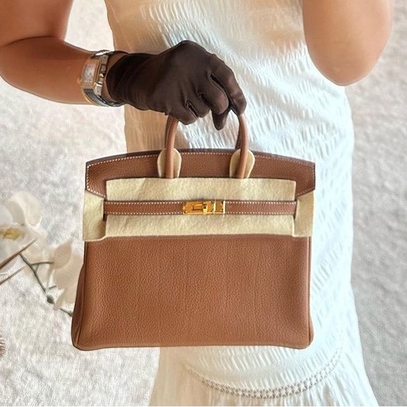 100% authentic NIB Hermes Birkin 25 gold togo ghw stamp Z - Picture 3 of 3